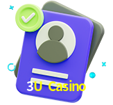 Tornar-se um membro do 3U Casino é muito simples