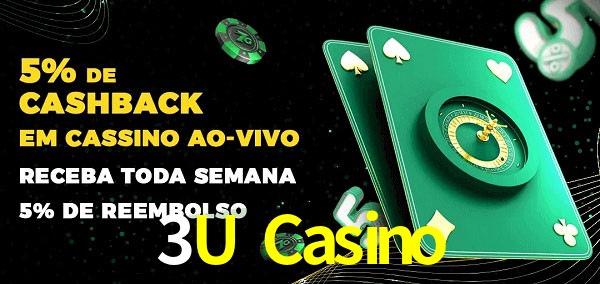 Promoções do cassino ao Vivo 3U Casino