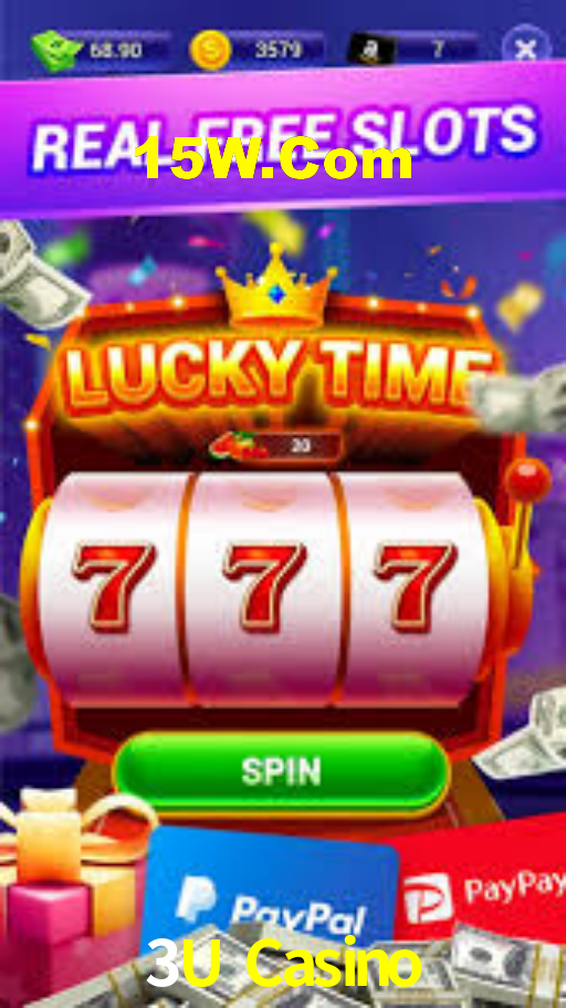 3U Casino: Jogos de Caça-Níqueis-Altas Recompensas, Roleta-Velocidade, Blackjack-Desafios Máximos