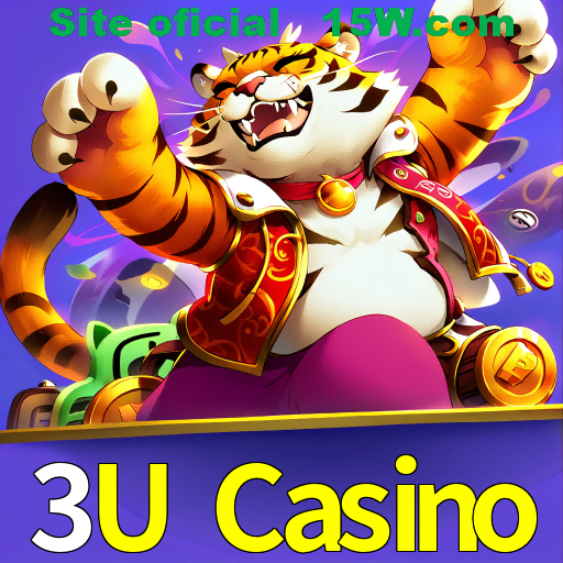 Imagem promocional da 3U Casino mostrando a plataforma e suas vantagens